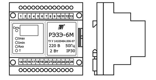 Внешний вид реле РЭЗЭ-6М
